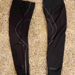 Road biking thermal leg warmers